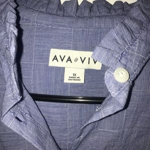 Ava & Viv Blouse NWOT